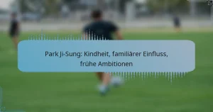 Park Ji-Sung: Kindheit, familiärer Einfluss, frühe Ambitionen